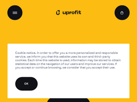 'uprofit.com' screenshot