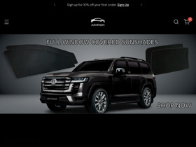 autodrapes.com homepage screenshot