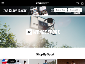 'prodirectsport.com' screenshot