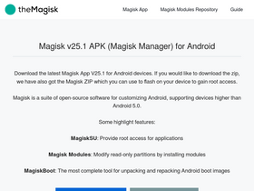 'themagisk.com' screenshot