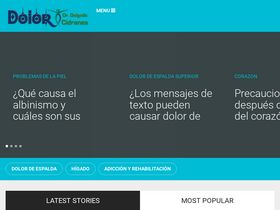 'dolor-drdelgadocidranes.com' screenshot