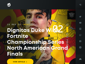 'dignitas.gg' screenshot