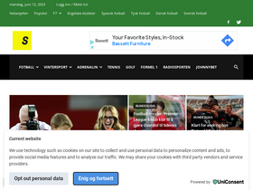 'sporten.com' screenshot