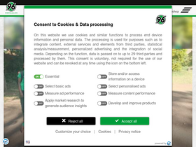 'hannover96.de' screenshot