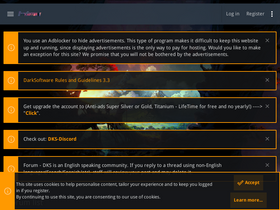 'darksoftware.net' screenshot