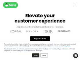 'booxi.com' screenshot