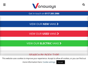 'vansalesuk.co.uk' screenshot