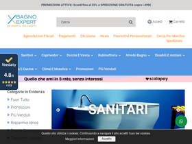 'bagnoexpert.com' screenshot