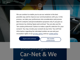 'volkswagen-we.com' screenshot