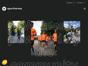 'sportheroes.com' screenshot