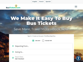 'bustickets.com' screenshot