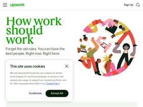 'upwork.com' screenshot