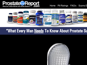 'prostatereport.com' screenshot