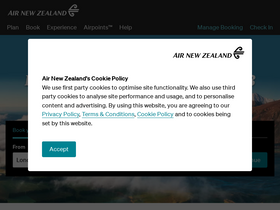'airnewzealand.eu' screenshot