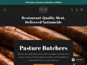pasturerestaurant.com homepage screenshot