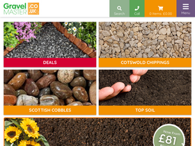 'gravelmaster.co.uk' screenshot