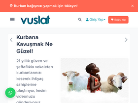 'vuslat.org.tr' screenshot