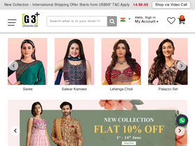'g3fashion.com' screenshot