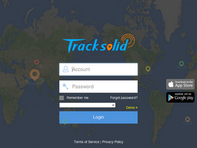 'tracksolid.com' screenshot