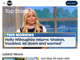 'talk.tv' screenshot