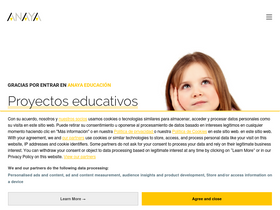 'anayaeducacion.es' screenshot