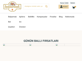 'balparmak.com.tr' screenshot