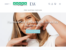 Diamond Whites homepage screenshot