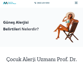 'drahmetakcay.com' screenshot