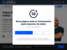 'casasdeapuestas.com' screenshot