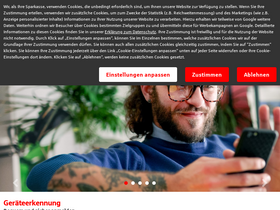 'sparkasse-solingen.de' screenshot