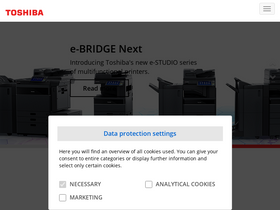 'toshibatec.eu' screenshot