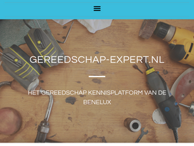 'gereedschap-expert.nl' screenshot