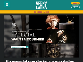 'retinalatina.org' screenshot