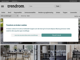 'trendrom.no' screenshot