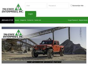 'etristate.com' screenshot