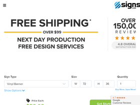 'signs.com' screenshot