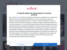 'velvetstyle.it' screenshot