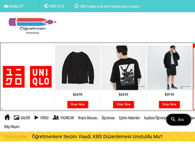 'ogretmensitemiz.com' screenshot