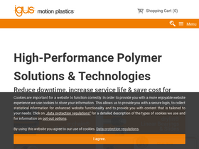 'igus.com' screenshot