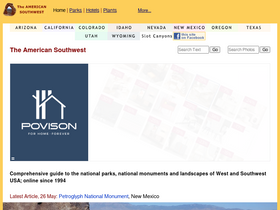 'americansouthwest.net' screenshot