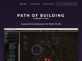 'pathofbuilding.community' screenshot