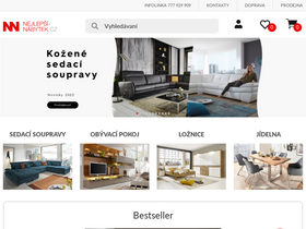 'nejlepsi-nabytek.cz' screenshot