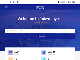 'tokyodayroi.com' screenshot