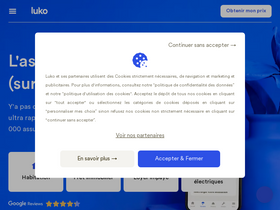 'luko.eu' screenshot