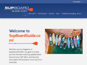'supboardguide.com' screenshot