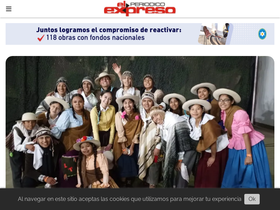 'elexpresodesalta.com.ar' screenshot