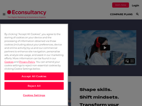 'econsultancy.com' screenshot