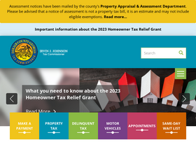 'dekalbtax.org' screenshot