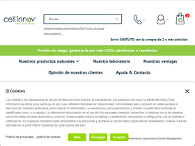 'cellinnov.es' screenshot