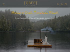 Forest Cooperage website screenshot